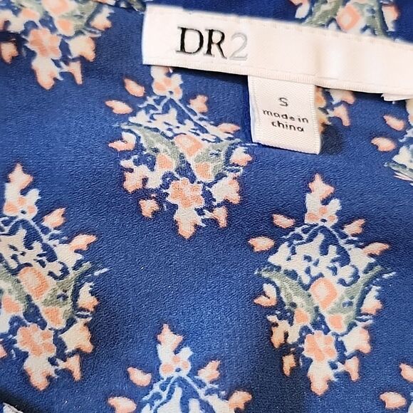 Boho bell sleeve top size small Dr2 - Picture 6 of 9